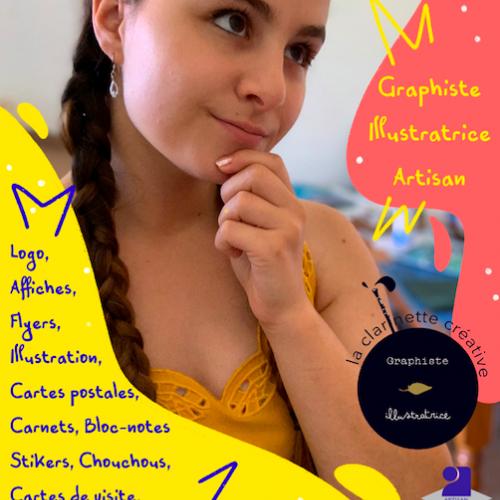 Clara A. - La clarinette créative - Graphiste Illustratrice