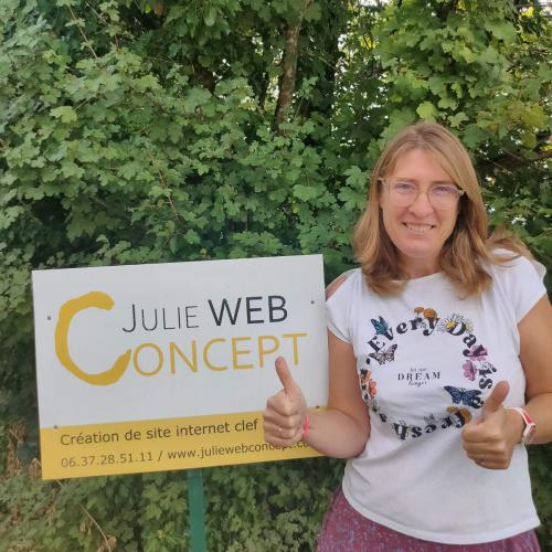 Julie C. - Concepteur de site internet Wordpress