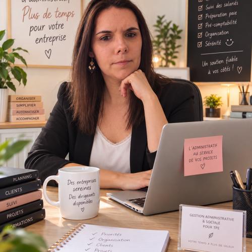Andreia T. - Assistante administrative, assistante RH, pré-comptabilité