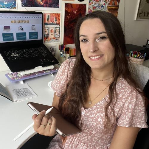 Oriane J. - Graphiste / Illustratrice / Motion Designer