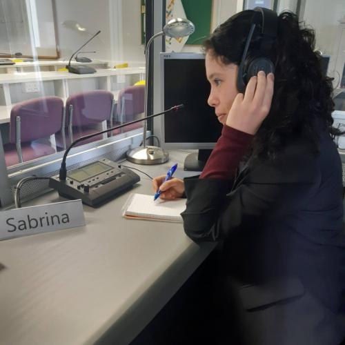Sabrina B. - Interprète de conférence diplômée
